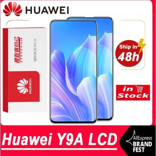 100% Tested 6.72'' Display Replacement For Huawei Y9A IPS LCD Touch Screen Digitizer Assembly FRL-22 FRL-23 FRL-L22 Repair Parts