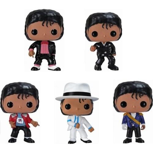 Funko POP MICHAEL.JACKSON Toys PVC Action Figure Collection Model Children Toys for Kids Gift