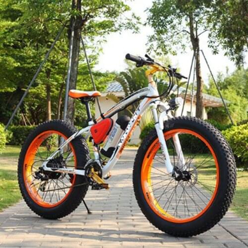 Electric bike 26inch 21speed ebike 4.0 fat tire Electric Bicycle beach Mountain Snow E-bike