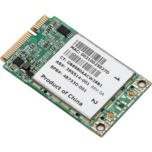 Wireless Adapter Card for HP Broadcom BCM4322 BCM94322MC Wifi 300Mbps 802.11n Mini PCI-E For hp 2730p 6930p 2530p SPS:487330-001