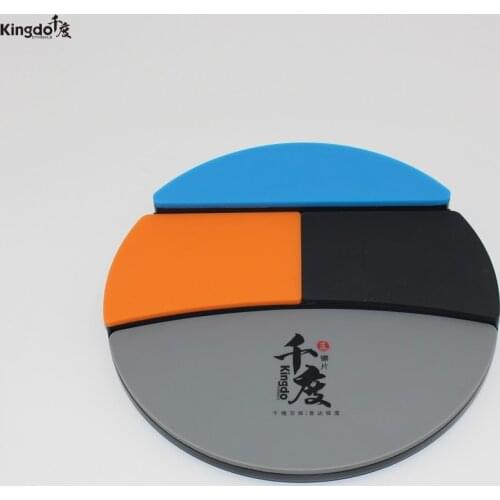 Kingdo High quality Cheap silicone practice with 12" dumb drums multi-purpose