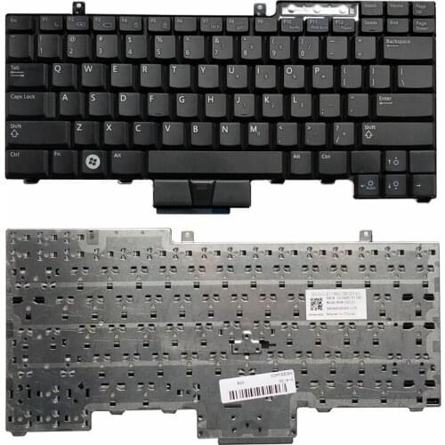 US keyboard for Dell Latitude E6400 E6410 E5500 E5510 E6500 E6510 for Precision M2400 M4400 No backlight