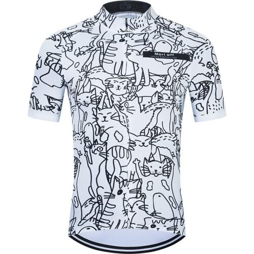 Triathlon mens and womens cycling suit short sleeve cycling shirt summer mountain cycling sportswear top quick drying cycling