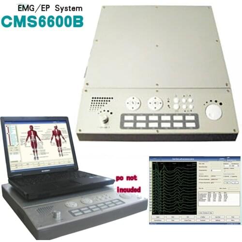 CONTEC CMS6600B EMG Machine/EP 4-Channel System Nerve Muscle Bioelectricity Evoked Potential Electromyography BAEP