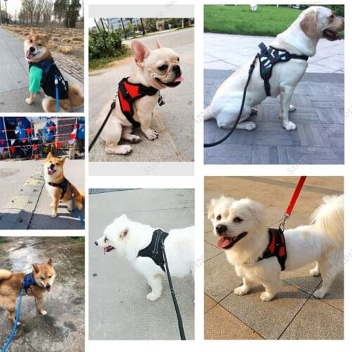 New Dog Soft Adjustable Harness Pet Large Dog Walk Out Harness Vest for Medium Dogs Chest Strap Dog Harness Pets Accessories