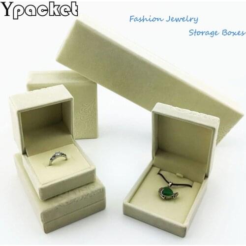 High Quality Square Jewelry Organizer Box Ring Storage Box Flower Gift Box For Necklace Pendant Braclet Christmas Gifts 20pc/Lot