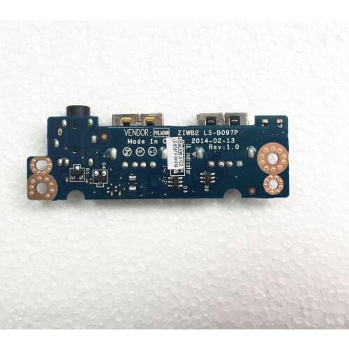 Genuine New WZSM original for Lenovo E40-30 E40-70 E40-45 E40-80 USB board, audio board audio sound card board ZIWB2 ls-b097p