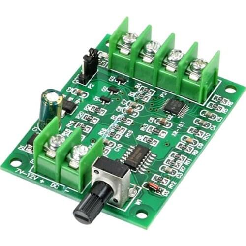 DC7-12V Brushless Hard Disk Motor Driver Board Speed Controller Module with Reverse Voltage Over Current Protection
