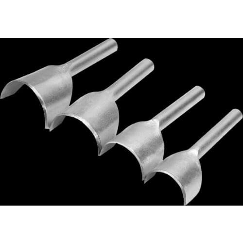 MIUSIE 1Pcs Half Round Leather Cutter Punch DIY Cut C Leather Craft Tools for Belts End Punch Wallet Strap Leather Tools 5-50mm