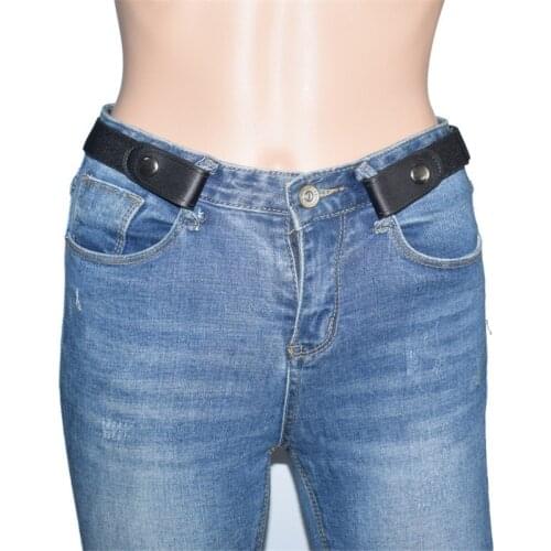 Easy Belt Without Buckle Elastic Belts For Women Stretch riem Men Jeans cintos extensible Kids Boys girls cinturon mujer magic