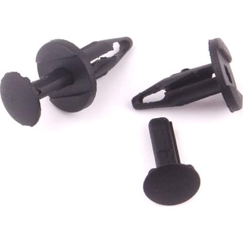 50pcs Nylon Wheel Opening Moulding Clip Push Type Retainer 21077123 Fit For Saturn Malibu Lucerne DTS XLR Car Clips