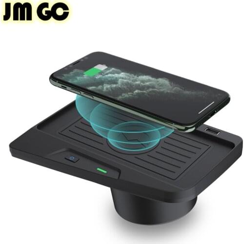 Car wireless charger for BMW F30 F30 2016-2018 mobile wireless charger QI mobile phone inductive charging original installation