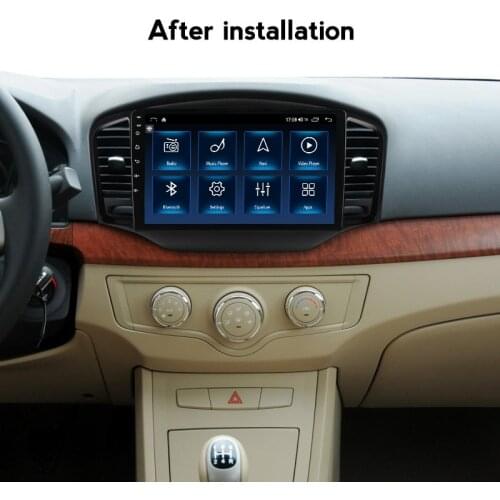 Built-in Carplay Auto Android 10 IPS 2DIN Car Gps Navi Multimedia For Roewe 350 ROEWE350 2010 2011 2012 2013 2014 2015 Radio DSP