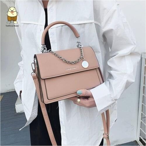 Beibaobao All-match handbags 2020 new Korean fashion shoulder bag Female Daily Lady Elegant Handbags Women