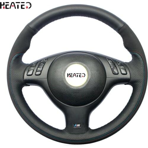 Braiding Cover for Steering Wheel Cover for BMW M Sport E46 330i 330Ci E39 540i 525i 530i M3 E46 Steering Cover for BMW