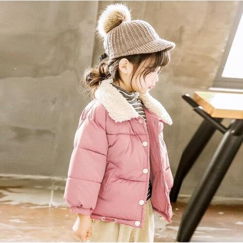 Childrens cotton-padded clothes girls winter coats outwear kids baby thick grament clothes autumn boys warming cotton coats