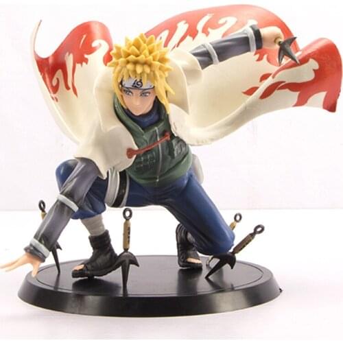 New Anime Figure Namikaze Minato Action Figures Figurine Collection Decoration PVC Model Toys Gifts Doll