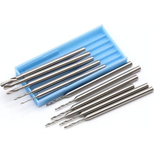 2.35mm Shank Engraving Drill Bit Alloy Drill Bit Ivory Olive Core Carving Hollow Drill Needle Engraving Machine Tool