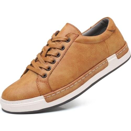 Italian Fashion Sneakers Luxury Men Casual Shoes Hot Sale Leather Shoes Men Designer Shoes Men High Quality Zapatos De Hombre