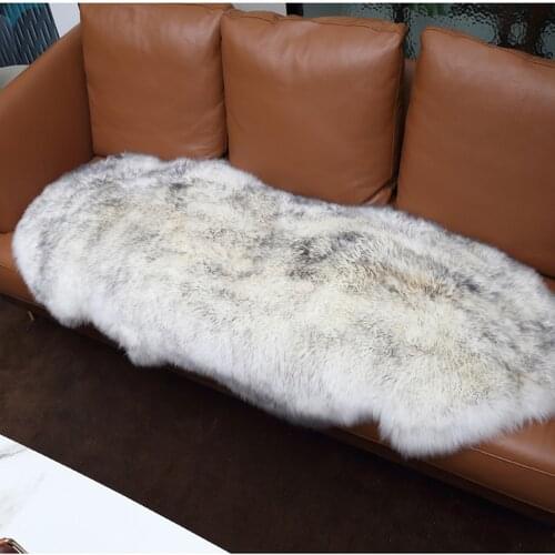 Faux Fur Rug Artificial Sheepskin Blanket Sofa Cover Warm Hairy Seat Pad Area Rugs Bedroom
