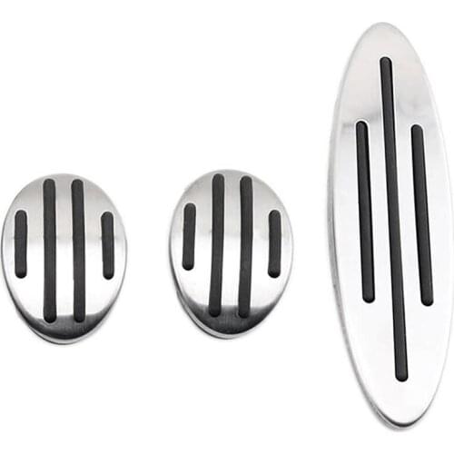 Brake Clutch Gas Throttle Pedal Cover for Mini Cooper Accessories Fit R52, R53, R55, R56, R57, R58, R59, F55 Etc