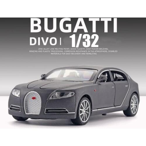 1:32 Bugatti Galibier Veyron Alloy Car Model Diecast With Sound Pull Back Children Toys Gifts Collection Free Shipping