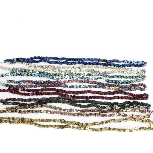 Natural Stone Popular Hematite Color Plated Connector Beads Star Jewelry DIY Necklace Bracelet Earrings Jewelry Accessories