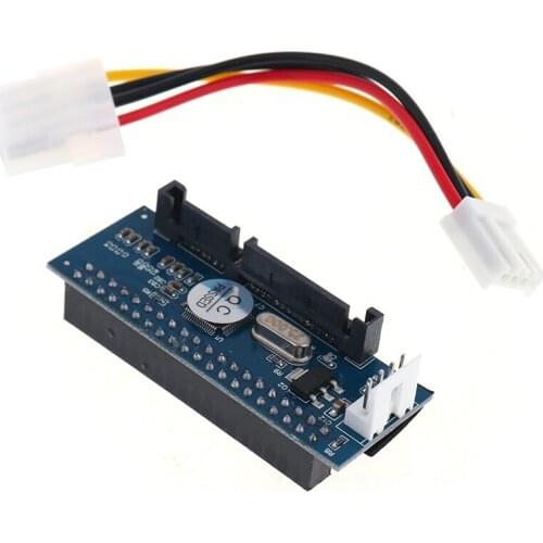 3.5 HDD IDE/PATA to SATA Converter Card Adapter for IDE 40-pin HardDrive Disk