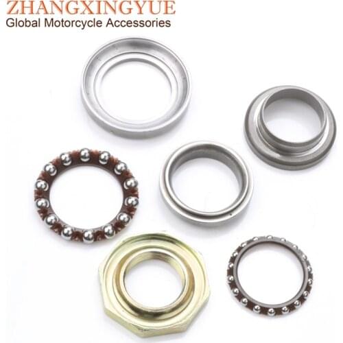 Chinese Scooter Fork Steering Stem Head Bearing Set for GY6 4 Stroke 50cc 125cc 150cc