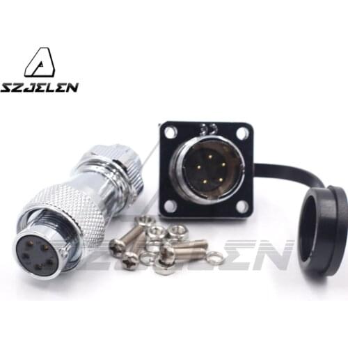 WS16 Series, 5-pin waterproof connector male female , Industrial Connectors plug socket,dustproof connector 5pin ,IP67