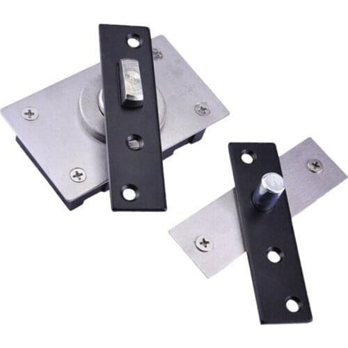 SHGO HOT-Heavier Type 360Degree Door Shaft Door Pivot Rotation Hinges Aluminum Door