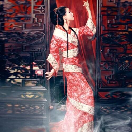 Chinese Traditional Women Hanfu Dress Chinese Fairy Princess Dress Hanfu Clothing Tang Clothes Chinese Ancient Costume Cosplay 7