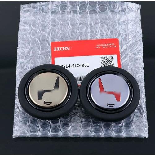 High Performance Steering Wheel Horn Button Racing Horn Switch Push Cover for Honda