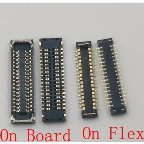 1Pcs LCD Display Screen Plug FPC Connector For Huawei Honor 30S Nova 7 SE Nova7 SE 10Lite 10 P40Lite P40 Lite 5G On Board 34pin