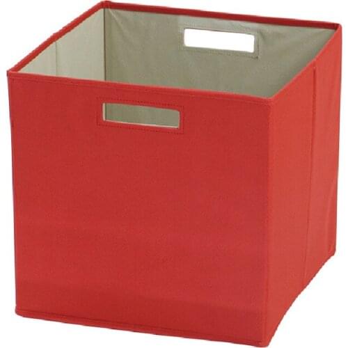 Foldable Storage Bins,13x132pcs Storage Cubes Basket Containers for Shelf Cabinet Bookcase Boxes,Thick Fabric Drawers, Grey