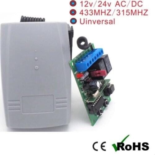 433M Open Code Wireless Controller For Barrier Door Sliding & Swing Gate Opener With Power Supply 12v/24v AC/DC