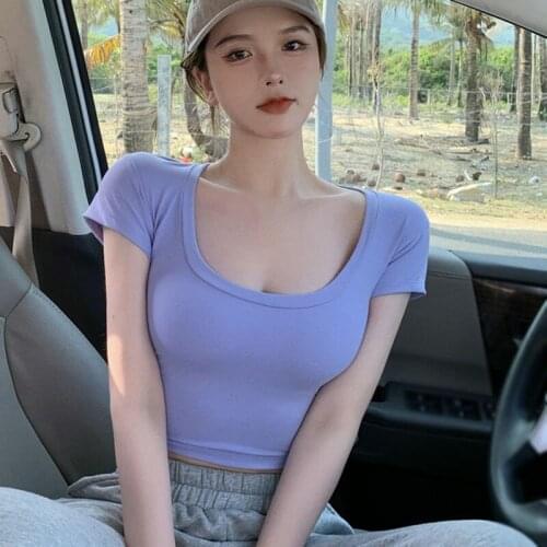 Summer Female Short Thin Knitted Cardigan Top Korean Solid Color Short Sleeved Fashion Women Top