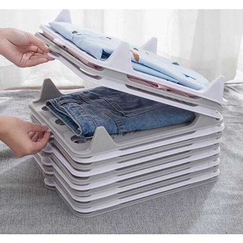 Shirt Organizer T Shirt Folder Board Clothing Dividers Stackable T Shirt Document Lazy Folding Board Organizers