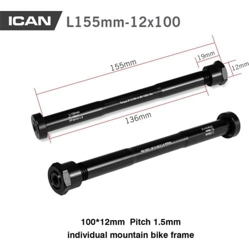 Bicycle Front Hubs Thru Axle 100*12mm 142*12 150*15 197*15 for Road Bike Bike Accessories