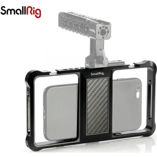 SmallRig Standard Universal Mobile Phone Cage Mobile Phone Holder For Vlogging Vlog Video Rig 2391
