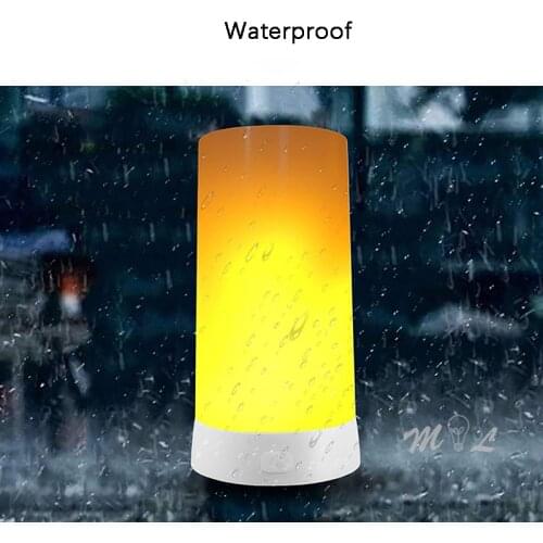 Flame Led Night Light USB New Simulated fire lamp Chargeable Night Lamp Coffee Shop Bar Desk Lamp Anywhere Light 3d Night Lights
