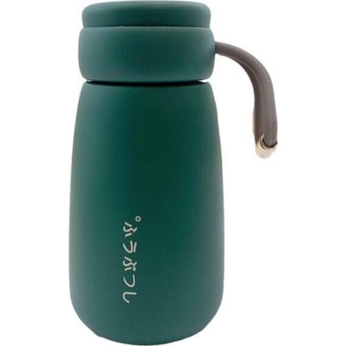 Thermo Bottle Japanese Matte Mini Small Capacity Leakproof Coffee Mug 304 Stainless Steel Vacuum Flask Thermo Bottle Gift