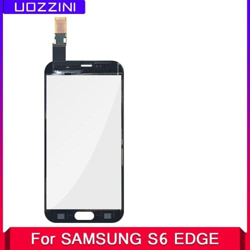 2 Pcs LCD Outer For Samsung Galaxy S6 Edge SM-G925F G925 Touch Screen Panel Front Outer Glass Lens