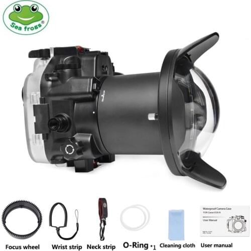 Seafrogs waterproof housing For Canon EOS R 16-35mm Camera Waterproof Housing Case 40m 130ft Underwater Photography