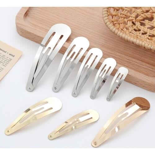 10Pcs/Set Water Drop Hairpins Women Kids Bangs Snap BB Hair Clips Handmade Barrette Suit Simplicity Headwear Accessories