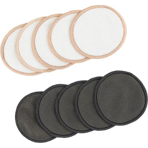 10 Pieces Cotton Make Up Remover Pad Facial Cleansing Cloth Face Washing Towels