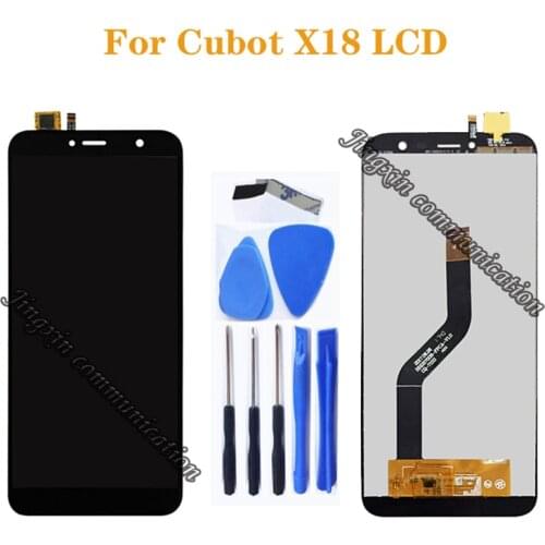 100% tested 5.7 inches for CUBOT x18 good original LCD digitizer and touch screen LCD display components + tools