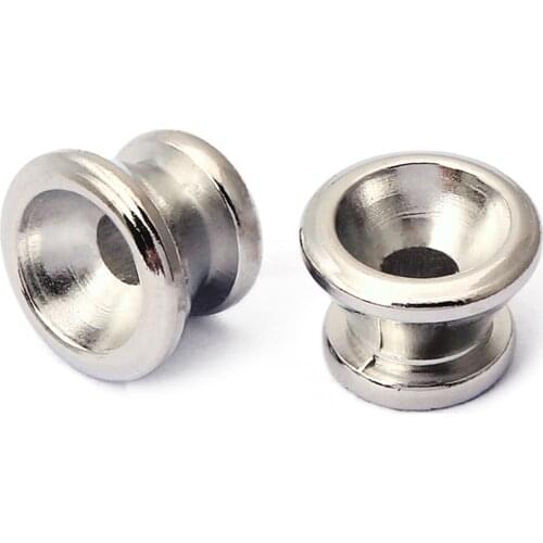 2 Pack Mushrooms Head Guitar Strap Lock Button for Acousitc Electric Guitar