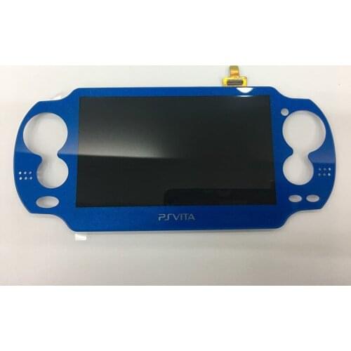 3 Colors Original New LCD Screen + Touch Digitizer Replacement for PS Vita 1000 PSV1000 PSV 1000 PCH-1001 with protector film