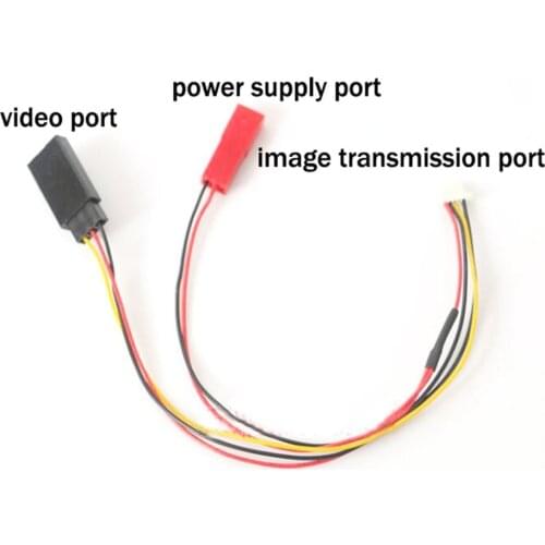 5.8G Image Video Output Cable FPV Signal Cable Transmission Diagram Transmission AV Cable For TS5823 TS5828